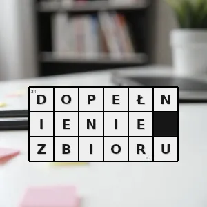 Rozwiązanie krzyżówki: nadzbiór - dopełnienie zbioru | hasła, synonimy i podpowiedzi Hasło krzyżówkowe nadzbiór - dopełnienie zbioru – rozwiązanie, synonimy, podpowiedzi i definicje krzyżówkowe